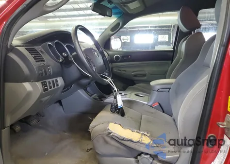 2010 Toyota Tacoma Double Cab из США, поврежденный, VIN 5TELU4EN9AZ681919